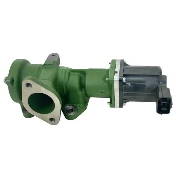 Zawór EGR Cummins 5271307 5473368 układ recyrkulacji spalin widok korpusu i złącza